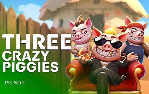 Three Crazy Piggies - Arom168